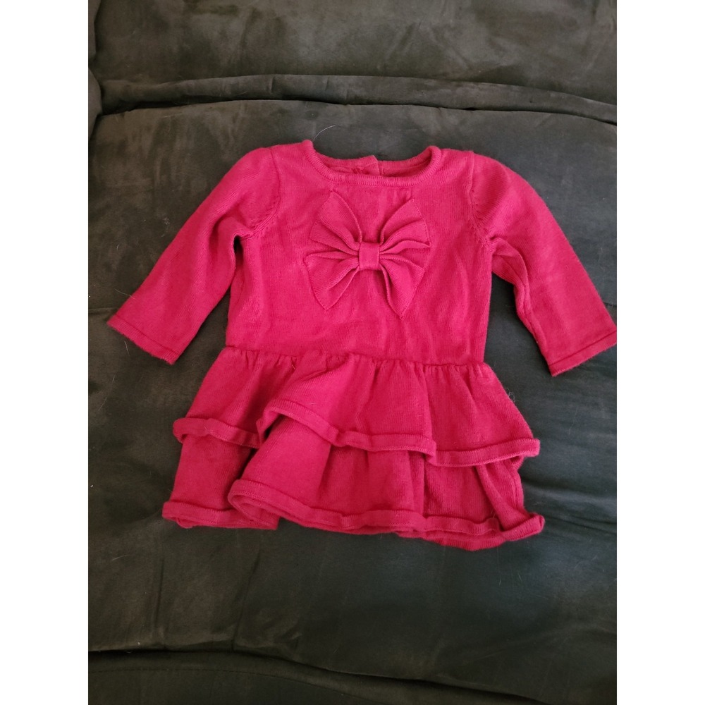 Gymboree layette line belles and bowties red Christmas holdiay dress‎ 3 6 months